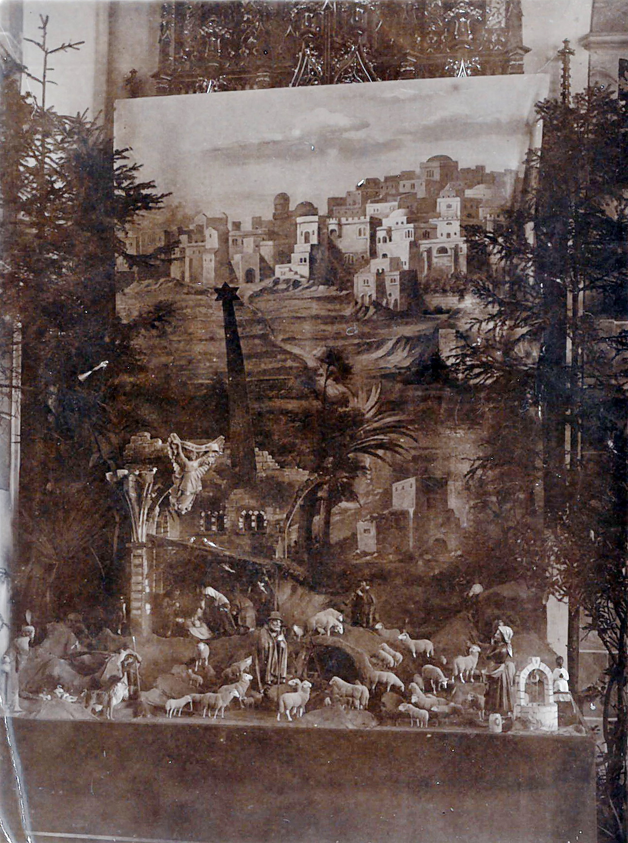 Die Weihnachtskrippe in der Pfarrkirche St. Pankratius